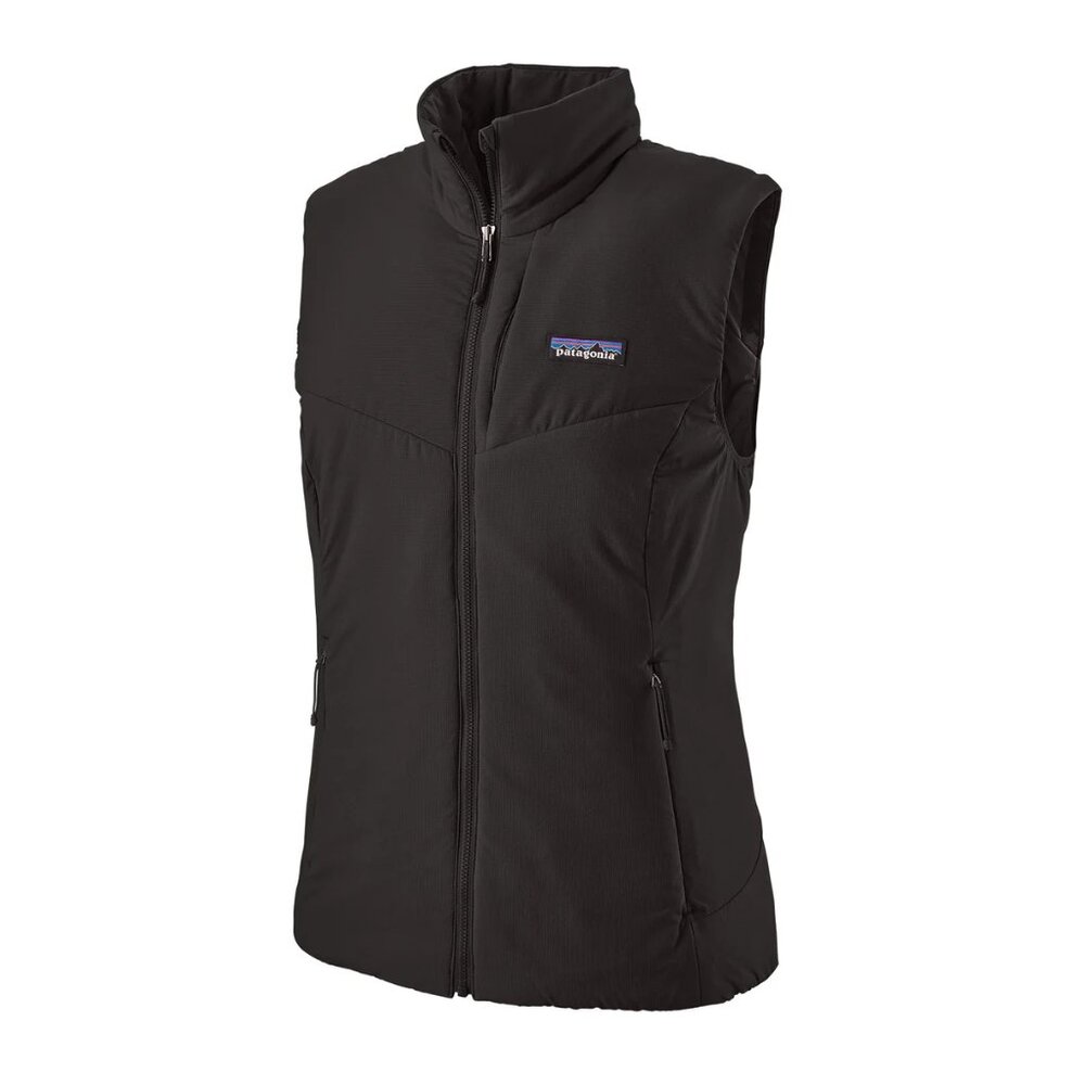 Patagonia Worn Wear Women's Black Nano-Air Sleeveless Full-Zip Vest Size XS